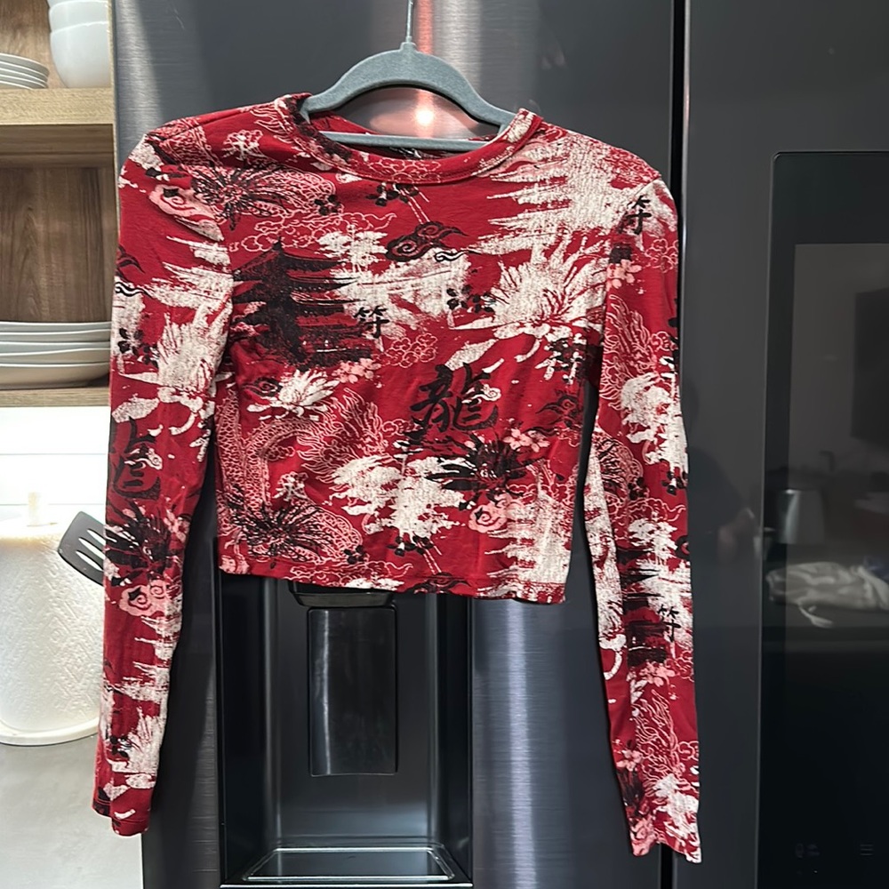 Bershka LS Top